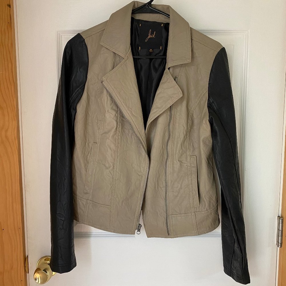JACK by BB Dakota- NWOT Leather Jacket